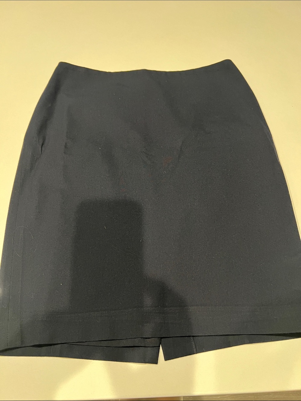 Ann Taylor Navy Women's Blazer and Skirt Suit - Picture 4 of 6